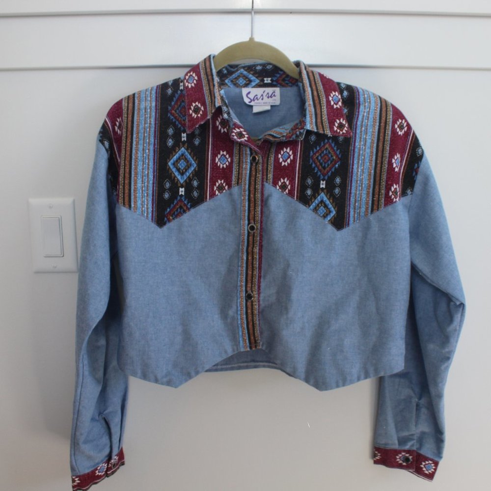 Western Vintage Button up